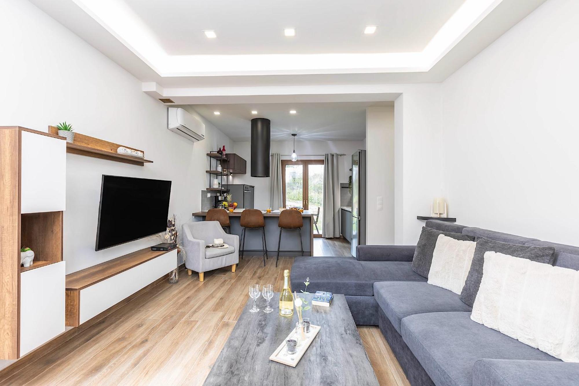 Spiros Country Home Áno Korakiána 外观 照片