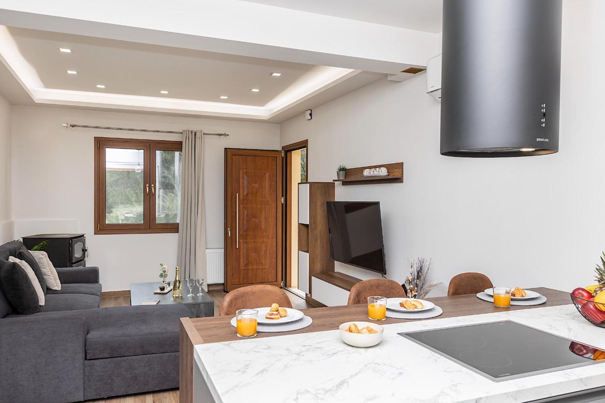 Spiros Country Home Áno Korakiána 外观 照片